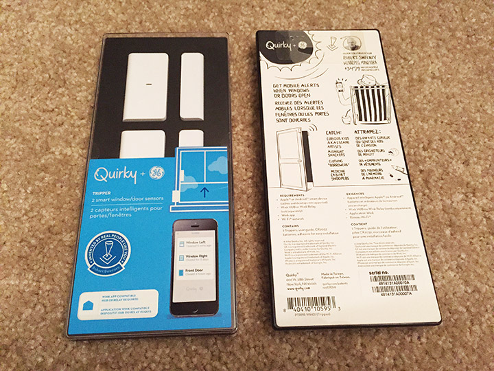 ÜBERPRÜFEN: Quirky+GE Tripper Door/Window Sensor