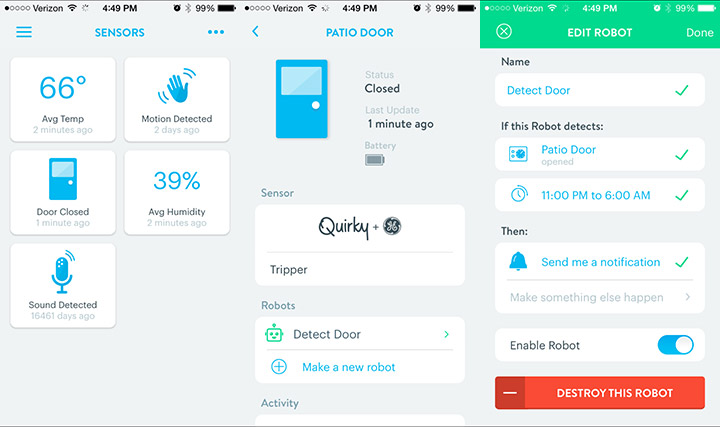 ÜBERPRÜFEN: Quirky+GE Tripper Door/Window Sensor