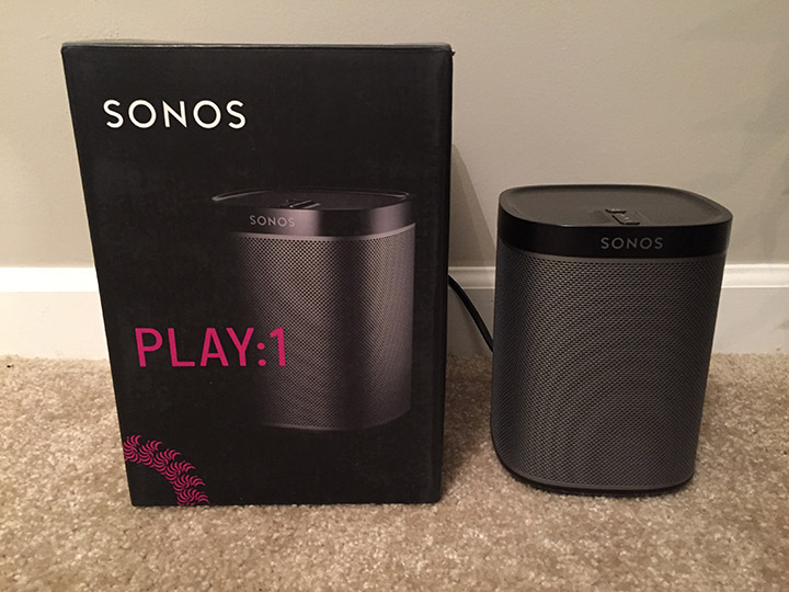 ÜBERPRÜFEN: Sonos PLAY:1 Wireless-Lautsprecher