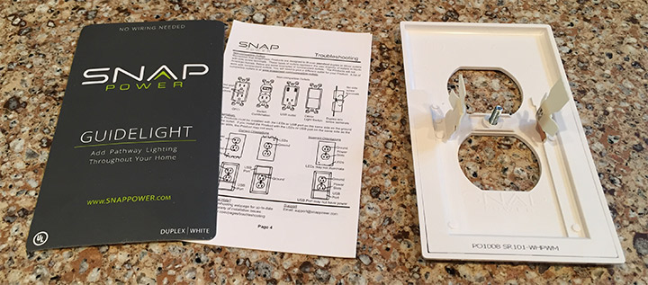 REVUE : Couvercle de sortie SnapPower Guidelight