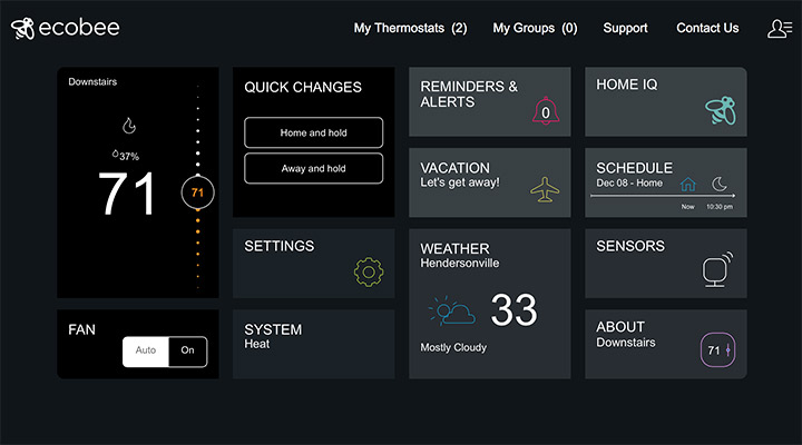 ÜBERPRÜFEN: ecobee3 Smart Thermostat