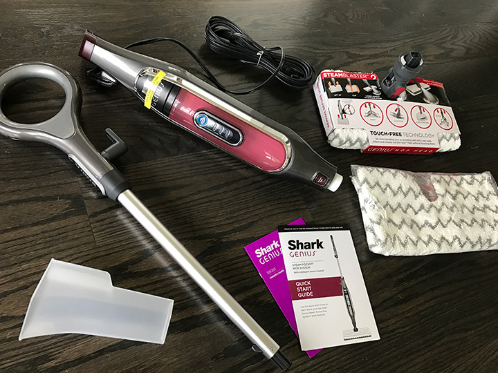 ÜBERPRÜFEN: Shark Genius Dampfmop