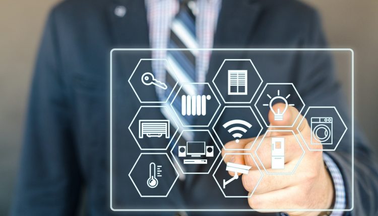 smart home, computer, internet